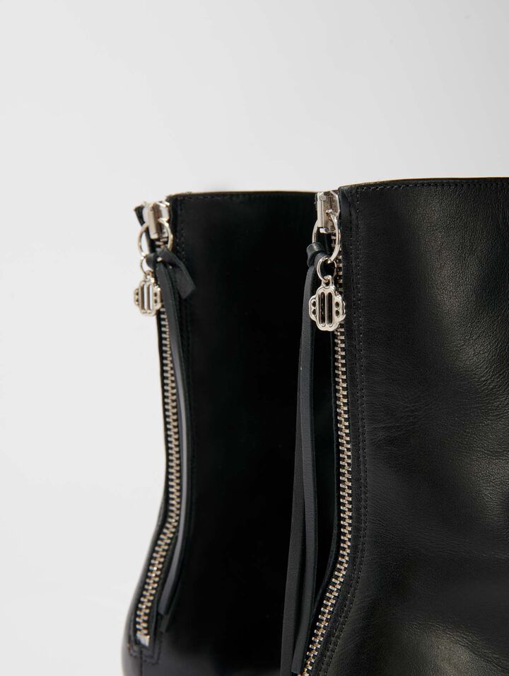 Bottines à bout pointu