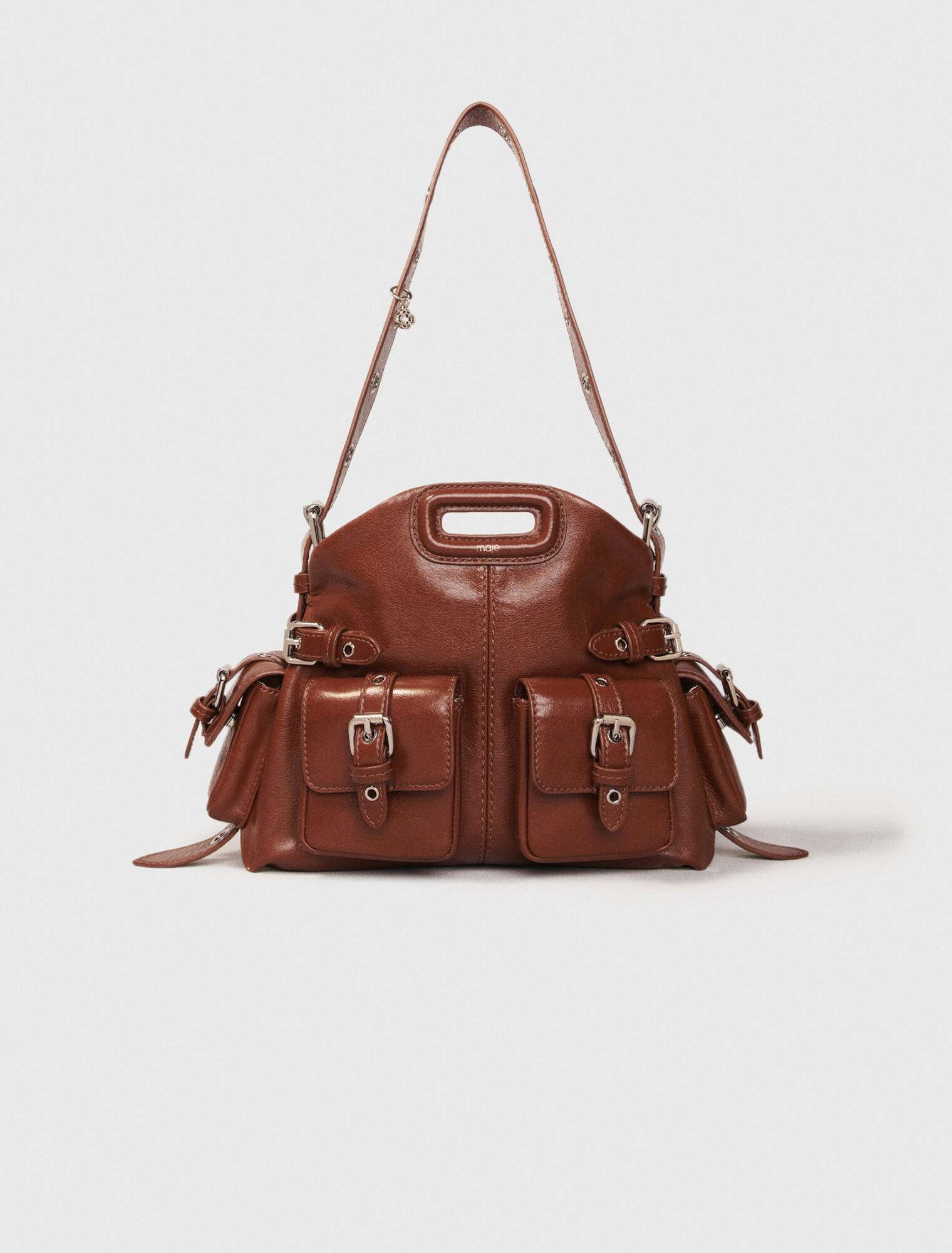 Sac Miss M Mini pockets en cuir use